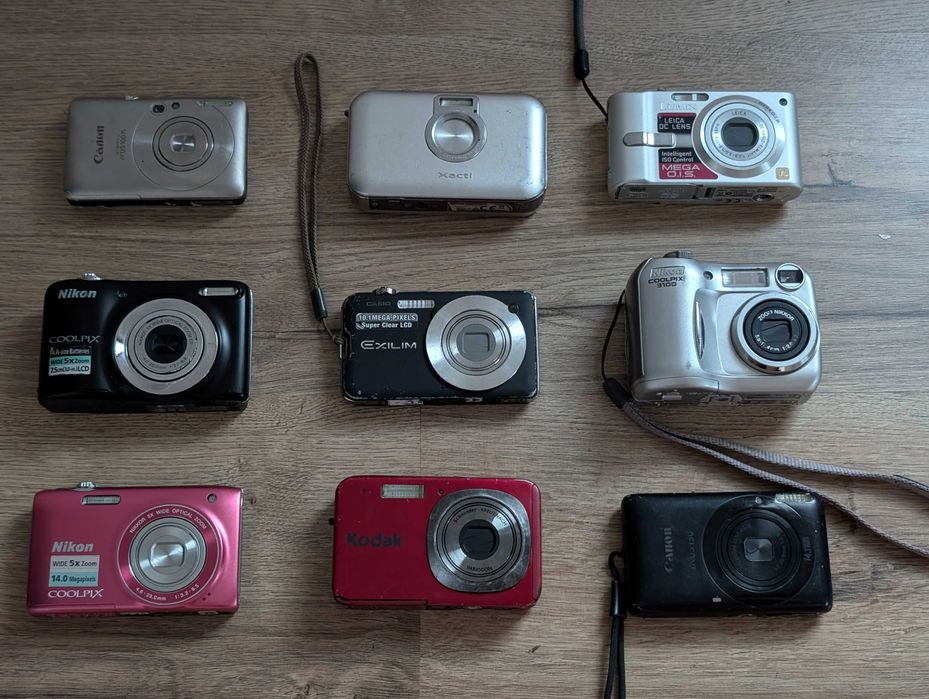 Nikon, Lumix, Canon de top top