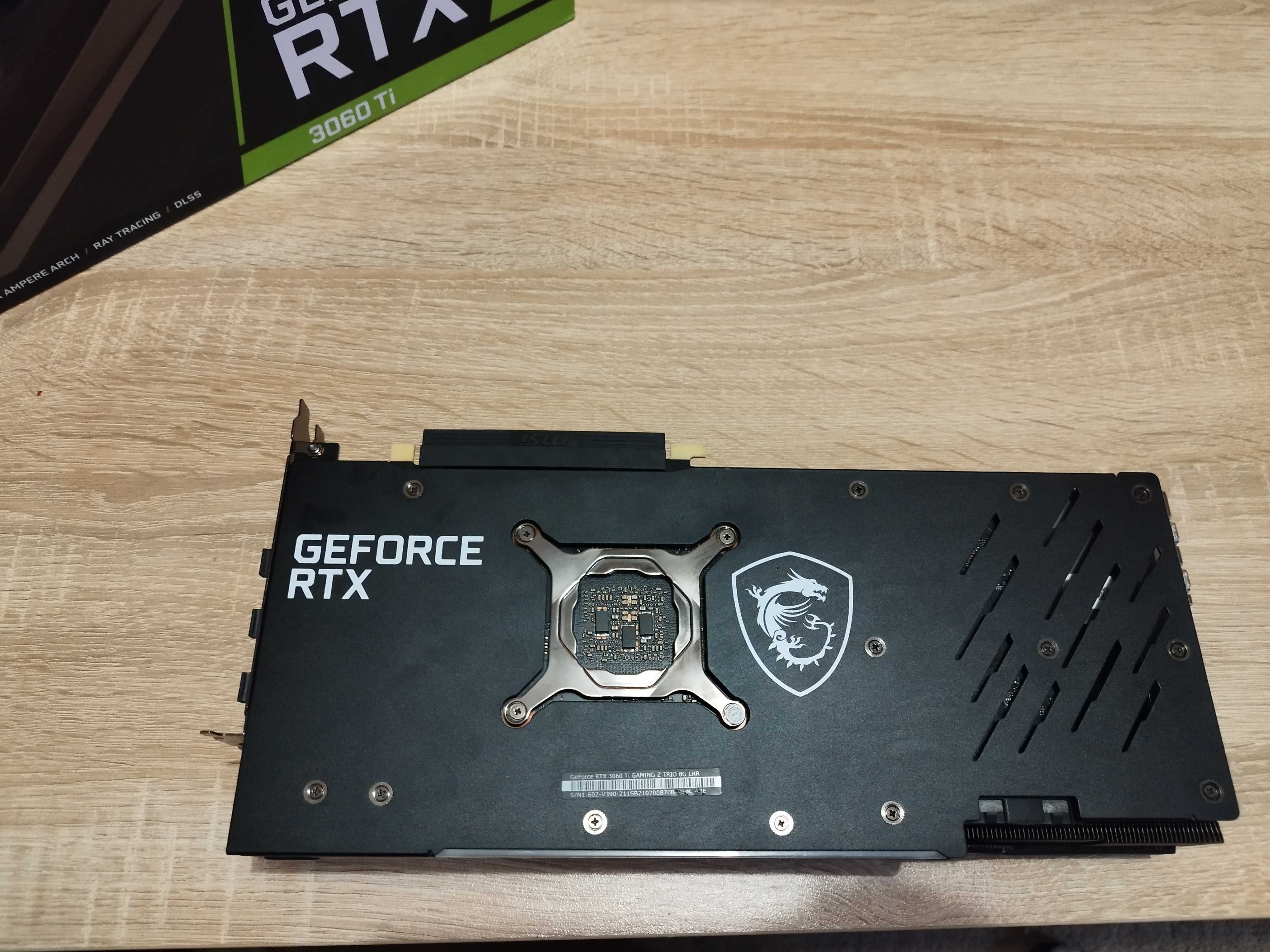 Видео карта MSI GeForce RTX 3060Ti (lhr) Gaming X Trio