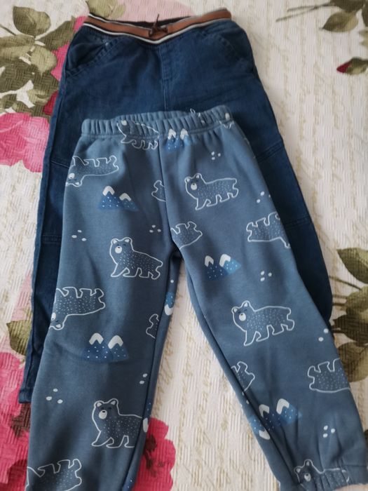 Pantaloni flausati de iarnă