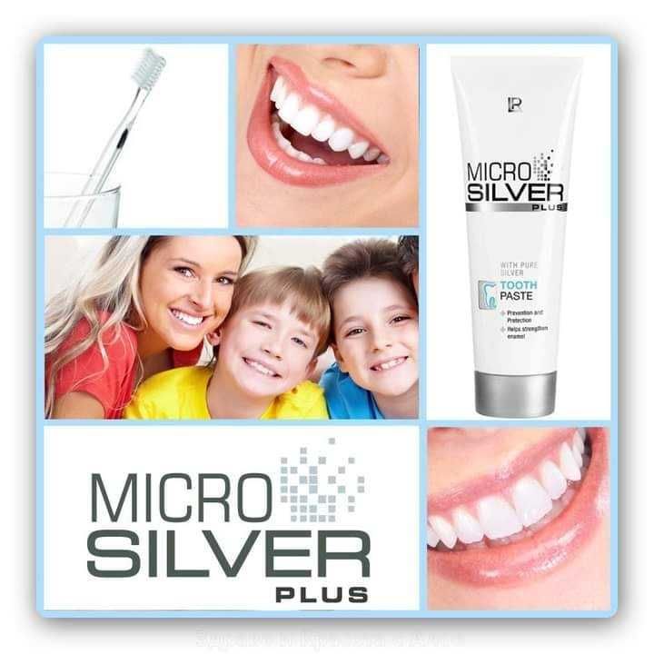 LR Microsilver-Паста за зъби със сребро-чувствителни и кървящи венци