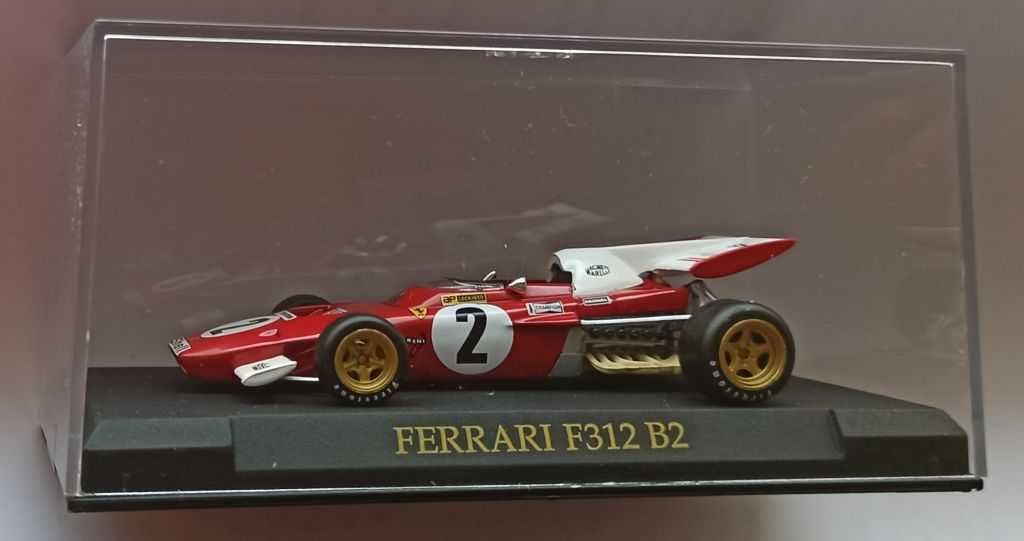 Macheta Ferrari 312 B2 Formula 1 1971 (Jacky Ickx) - Altaya 1/43 F1