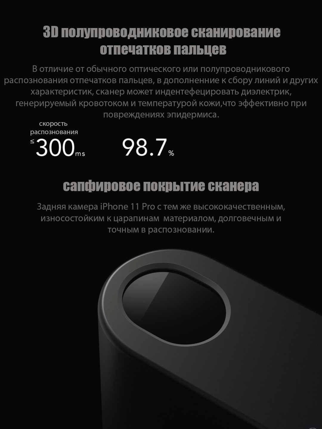 Умный дверной замок Xiaomi Aqara N200 Black