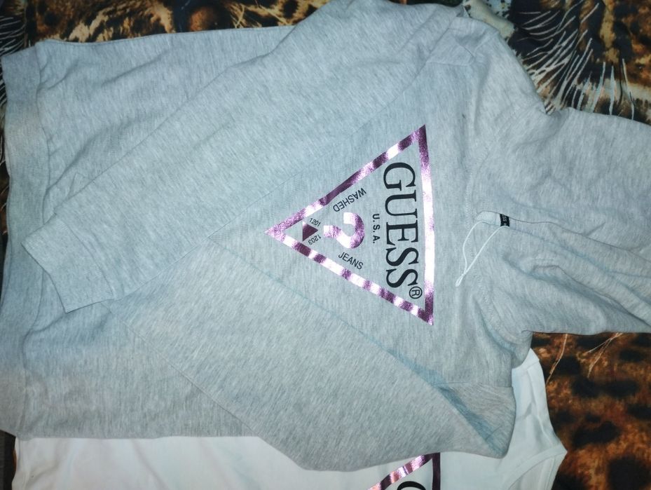 Set tricou și hanorac gues fetiță 10 ani