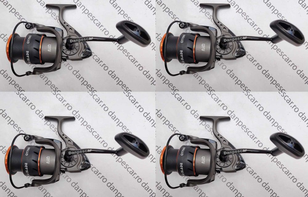 SET 4 Mulinete Crap si Feeder Wind Blade GY7000 9Rulmenti