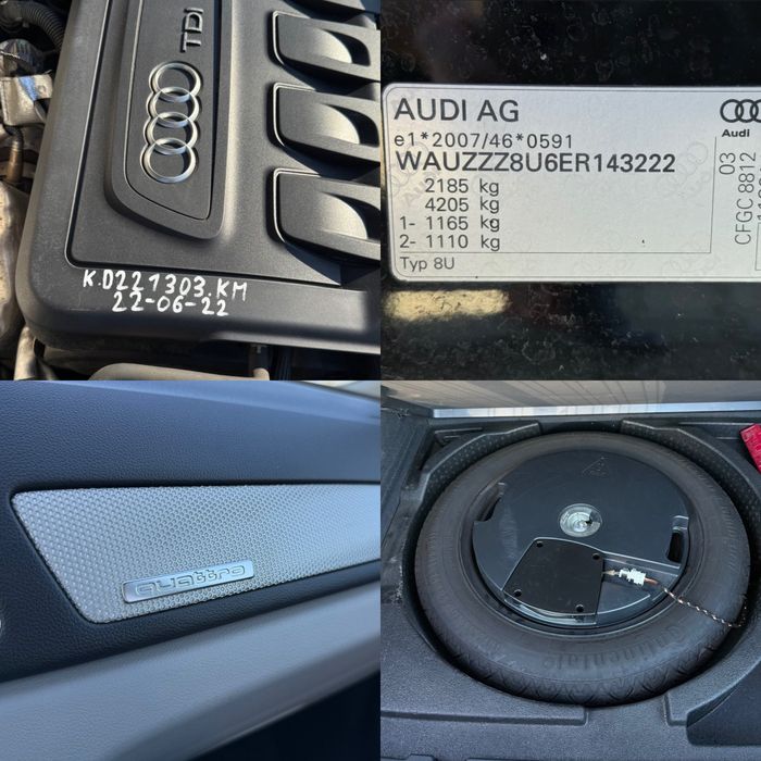 Audi Q3 S-Tronic 2015 Quattro 2.0TDI 177cp Panoramic/Navi