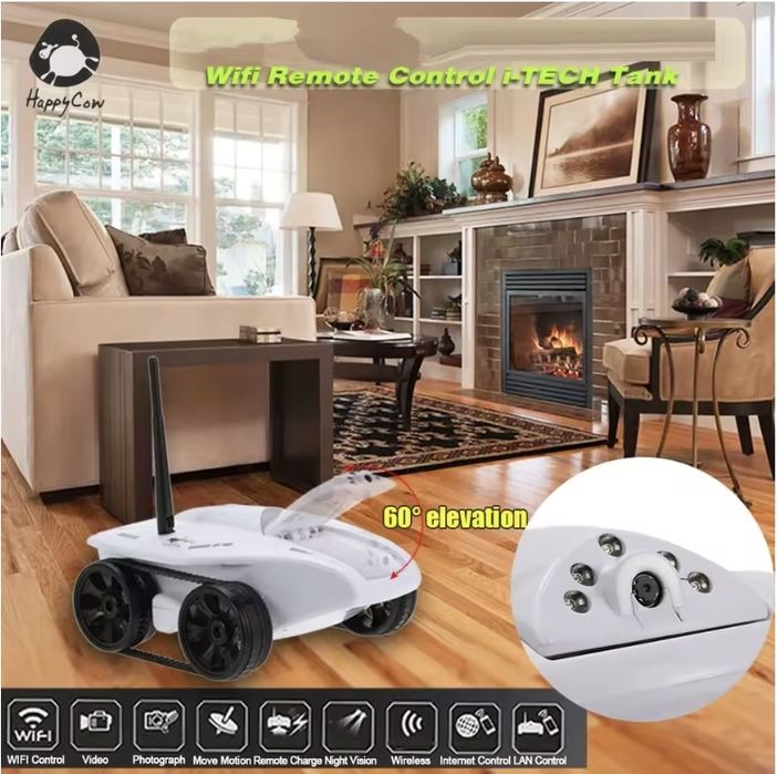 Робот танк с камера