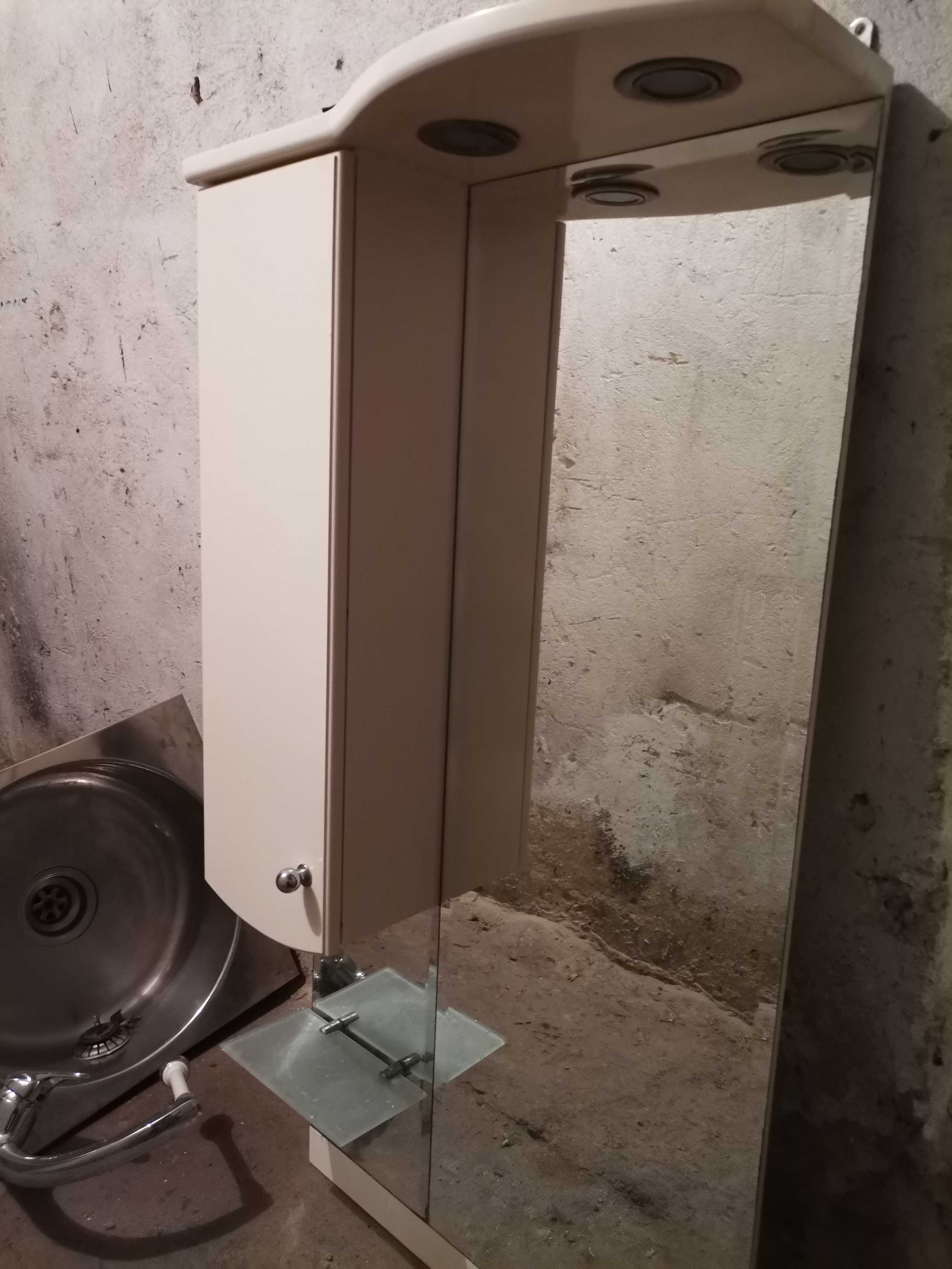 Горен шкаф Vicard 110*55*15 с огледало за баня