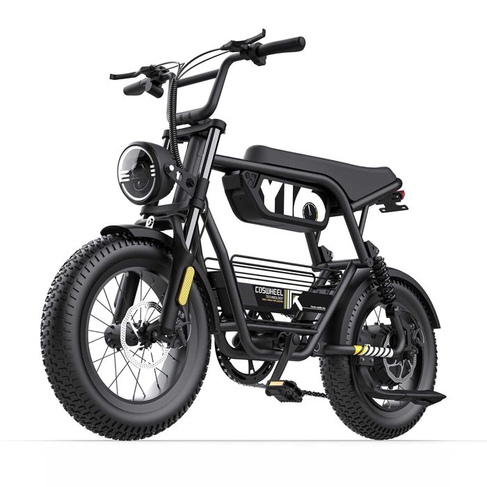 COSWHEEL Y16 – Електрически градски фетбайк 1000W | 48V 15Ah