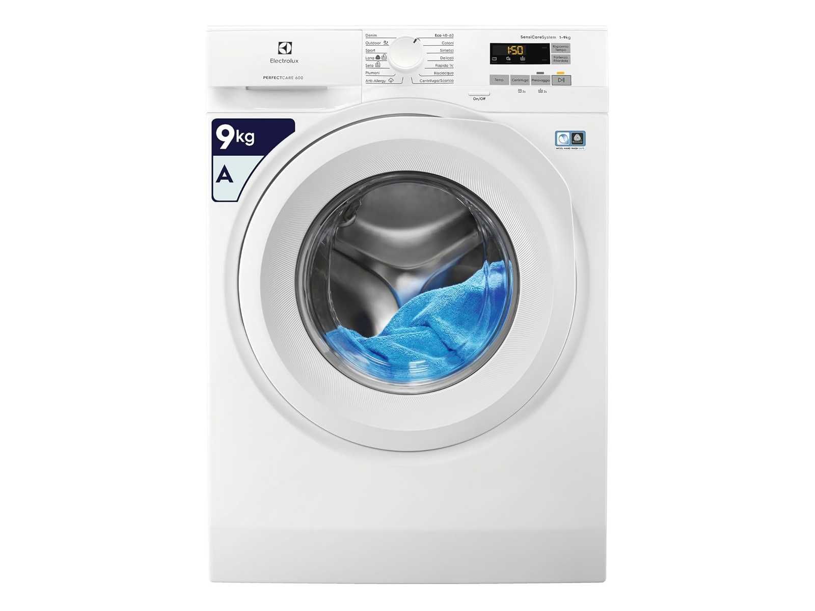 Пералня Electrolux PerfectCare 600 (EW6F592T) 9кг 2200W