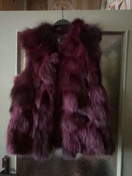 Елек естествен косъм лисица