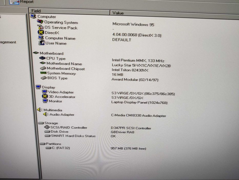 Retro Gaming Kit - Socket 7 - Pentium MMX