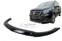 Prelungire Bara Fata compatibila cu Mercedes V-Class W447 (2014-) doar pentru Bara Standard Negru Lucios