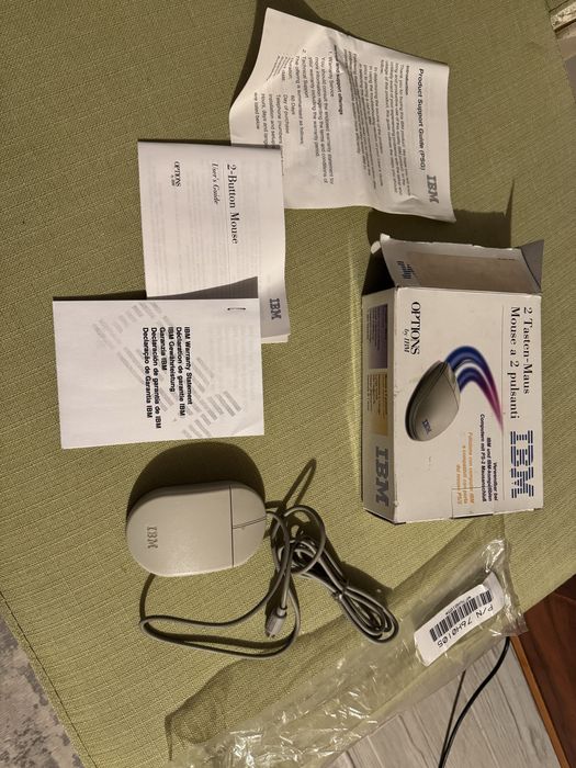 Mouse cu bila IBM PS/2 - nefolosit