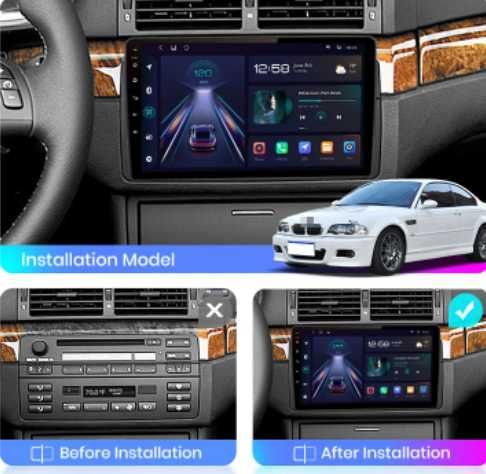 Navigatie android 12 dedicata BMW E46