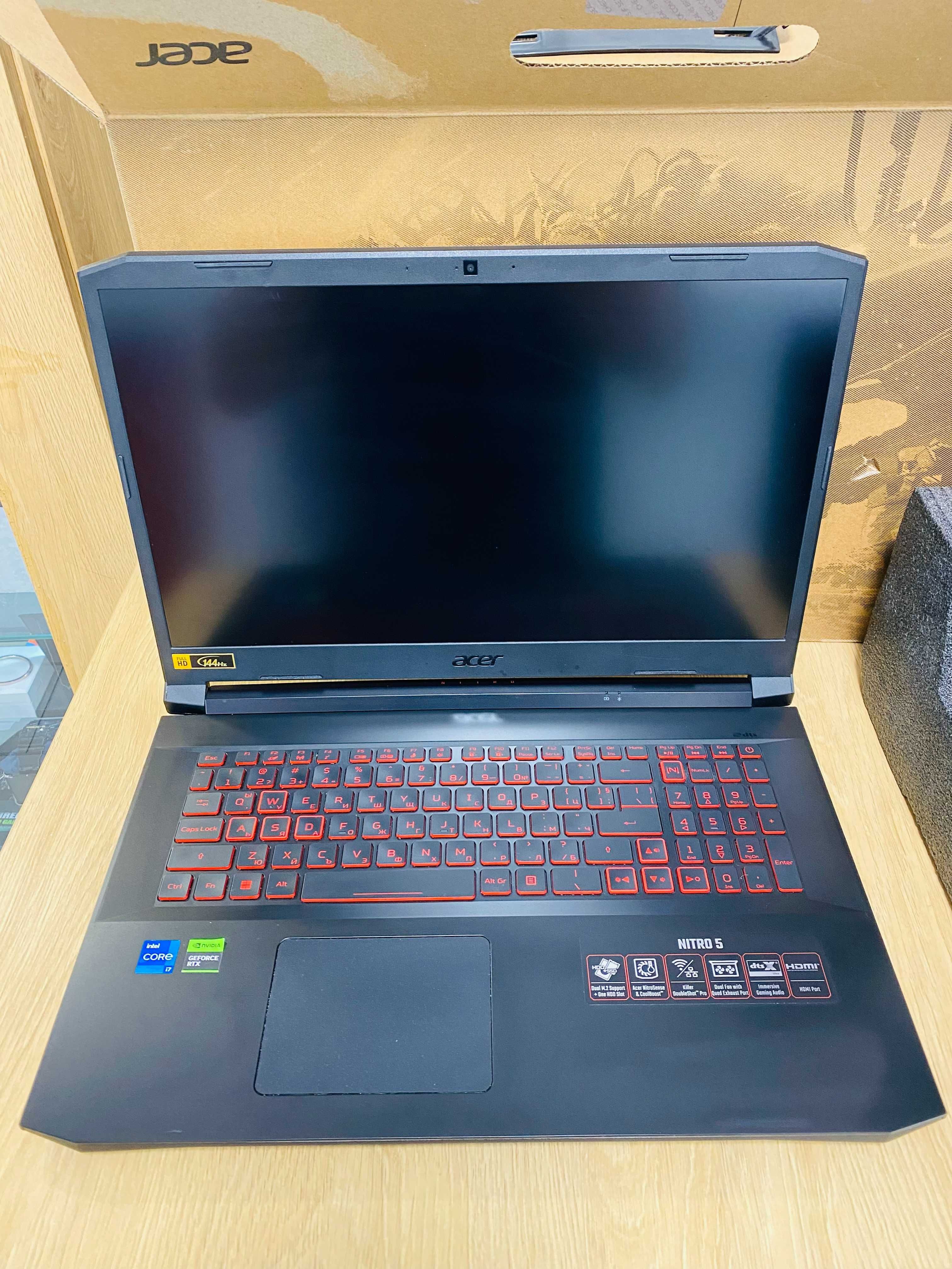 НОВ! Acer Nitro 5 AN517-54-797L Intel® Core™ i7-11600H, 32 GB, 1TB SSD