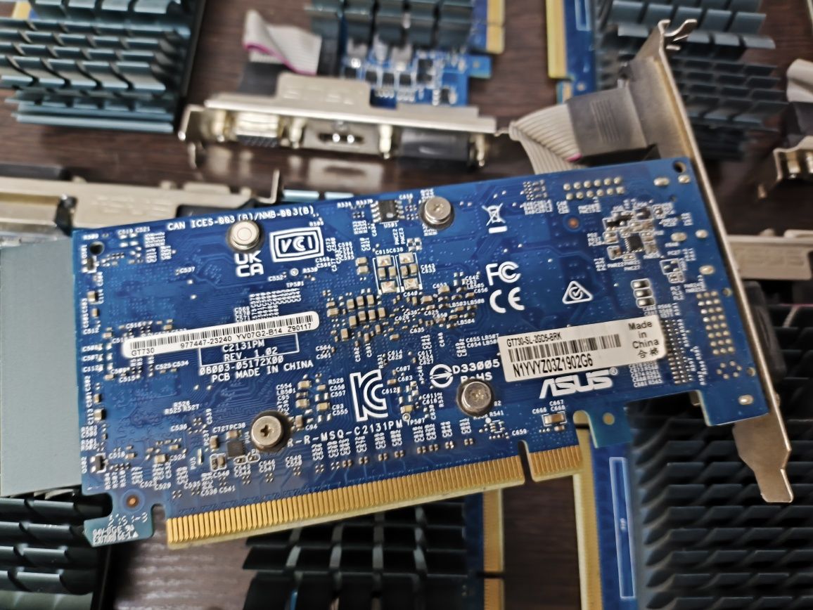 Asus GT730 2Gb GDDR5 8шт