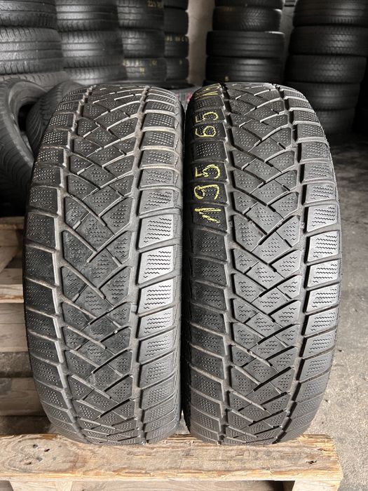 2 anvelope iarna 195/65/15 , Dunlop !