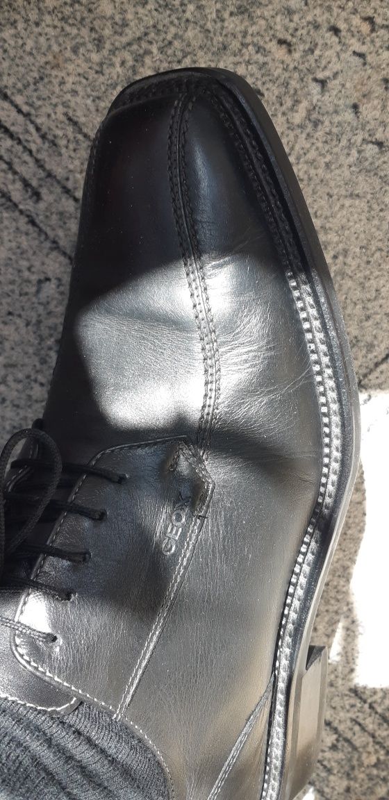 Pantofi piele Geox Respira