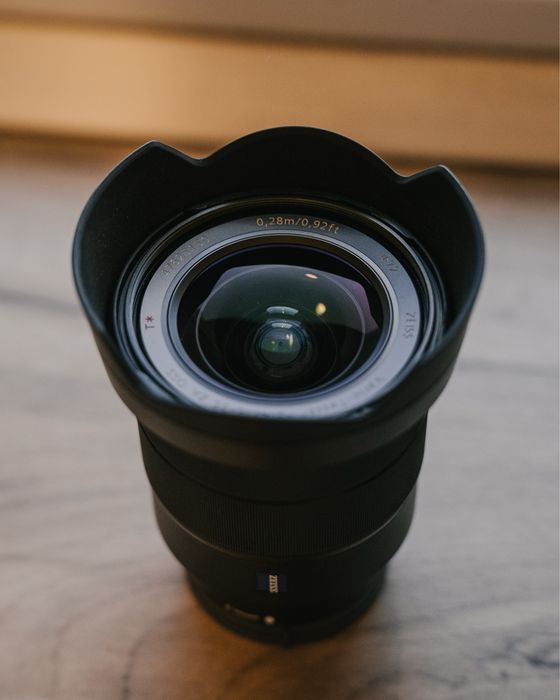 Obiectiv Sony Zeiss 16-35mm f4