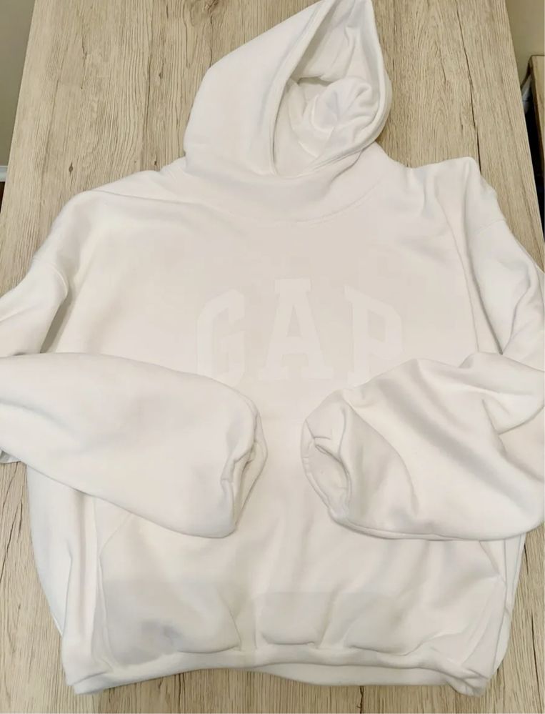 Yeezy Gap Balenciaga Dove Hoodie (XL) (Farfetch Exclusive White)