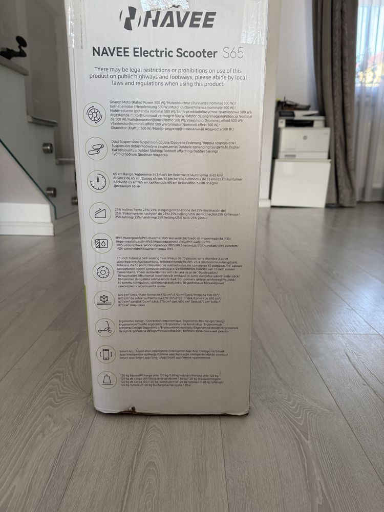 Ocazie! Vand trotineta Navee S65/xiaomi 4 ultra noua in cutie 0km