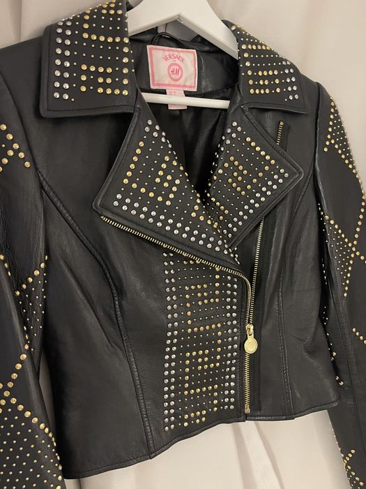 Кожено яке Versage x H&M