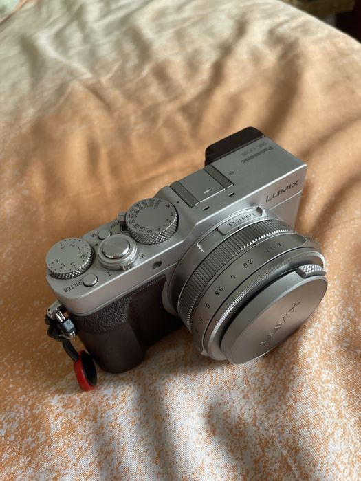 Lumix LX100 mk1 argintiu