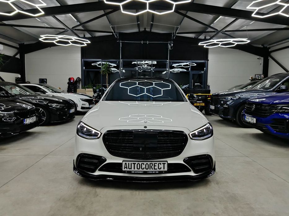Mercedes-Benz S Long/Pachet Brabus/Jante22Monobloc/2023/19000km/Alb perlat
