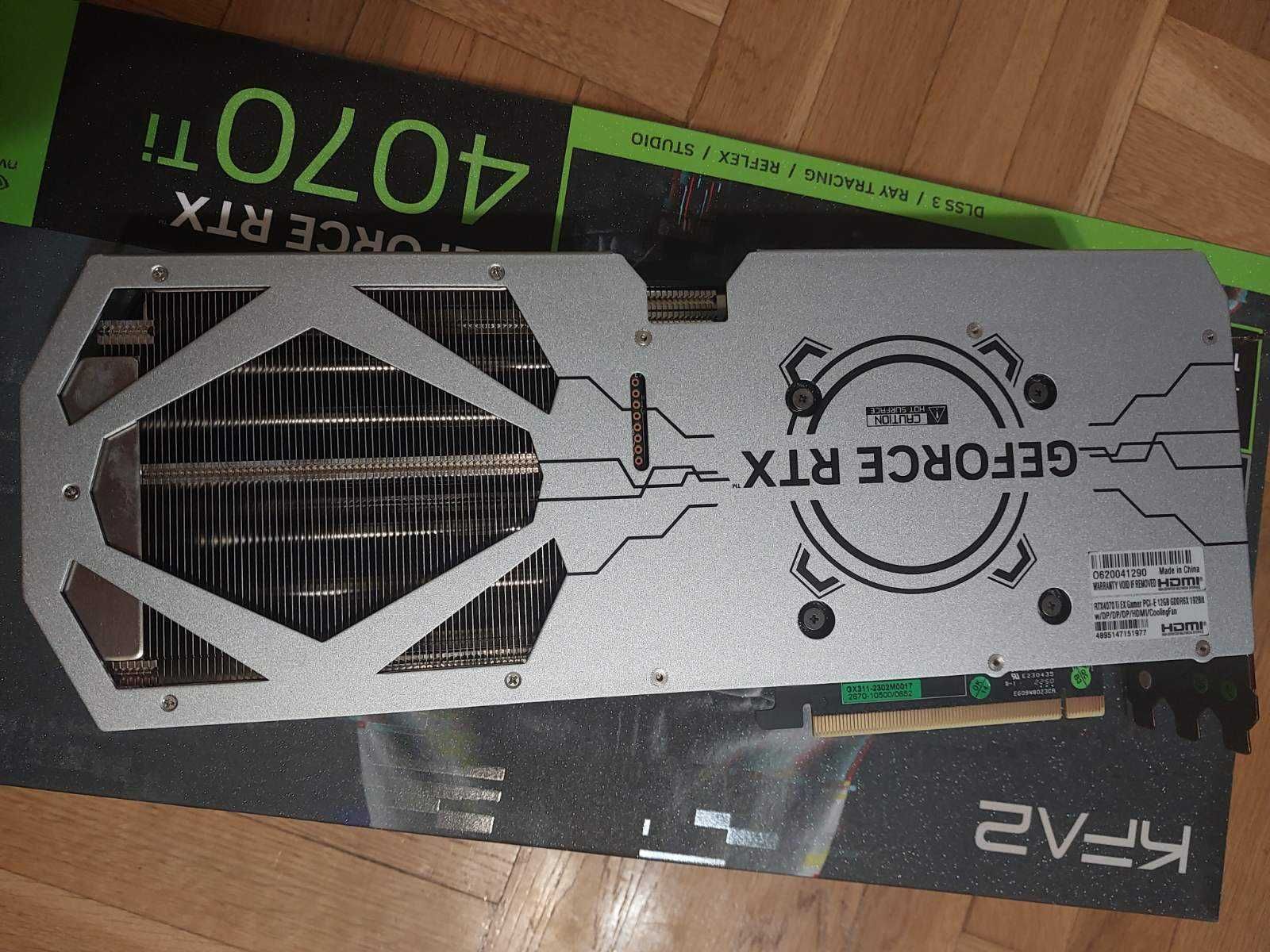 RTX 4070Ti 12GB KFA2 EX Gamer 1-Click OC видео карта