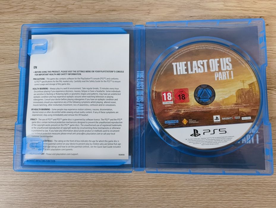 The last of us part 1 за PS5