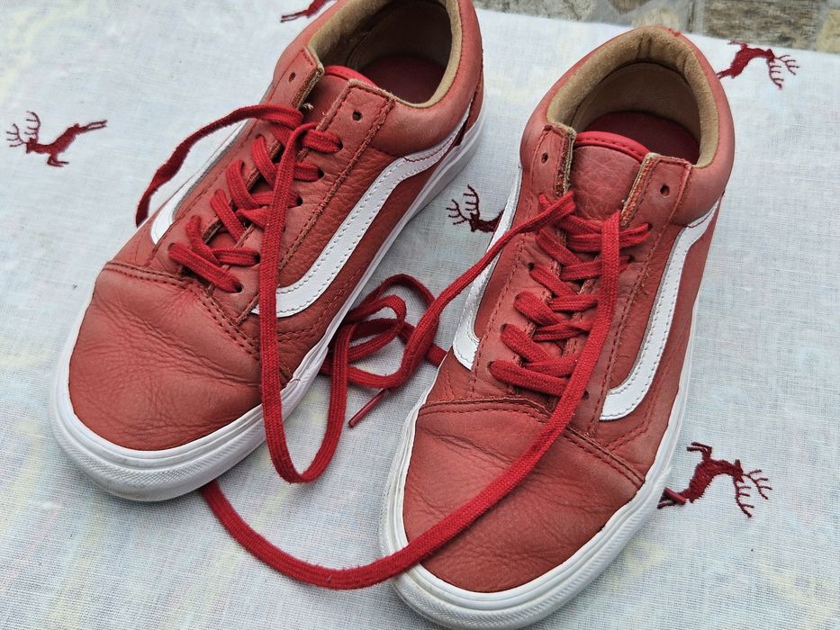 Vans кецове естествена кожа N36