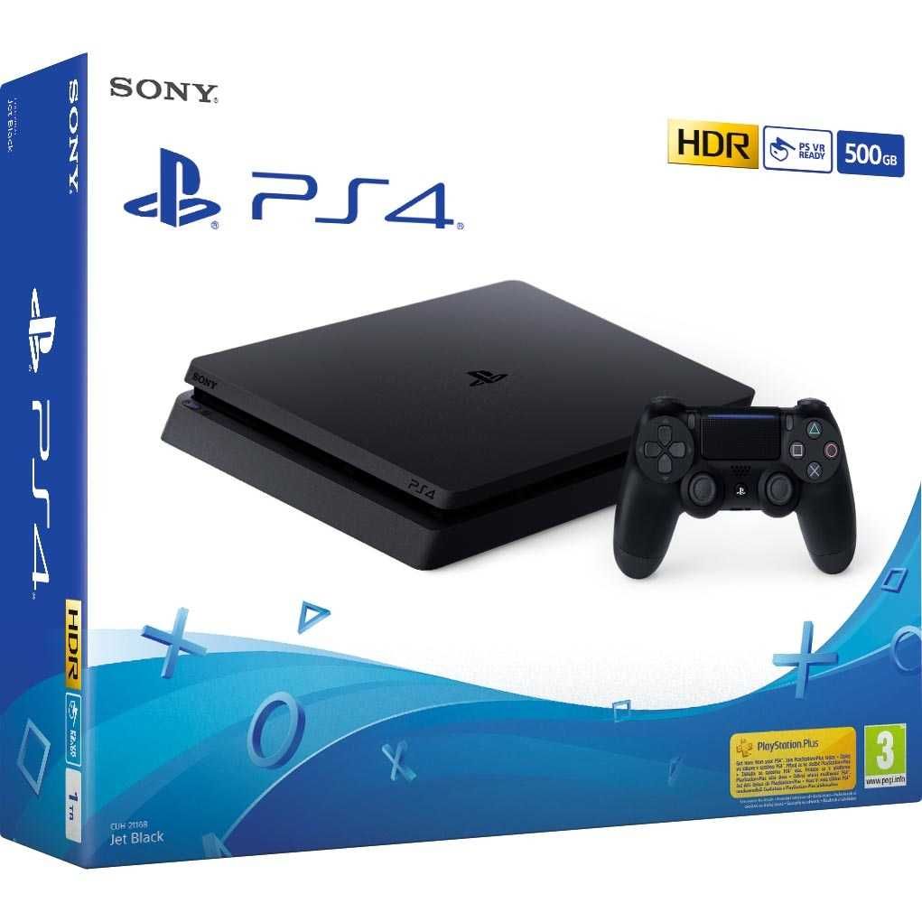 Конзола Sony Playstation Slim 500 GB Реновирани 1 г Гаранция
