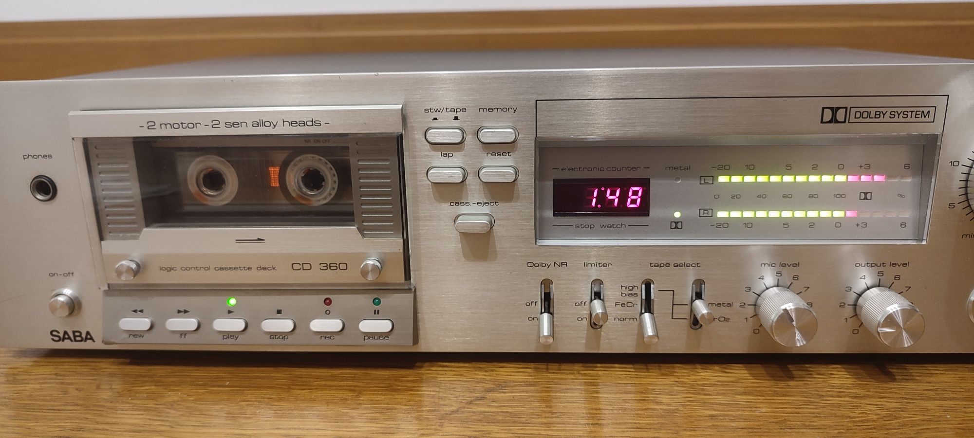 Deck vintage Saba CD 360