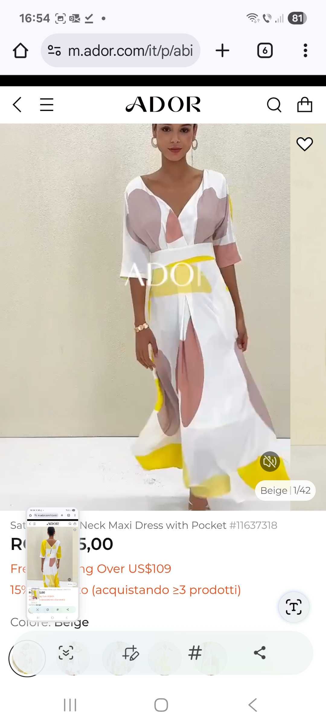 Rochie lunga de vara