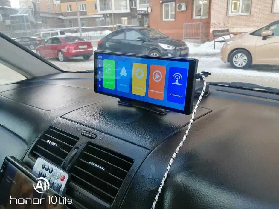 AndroidAuto/Carplay IPS 10.26" Монитор с вграден видео регистратор