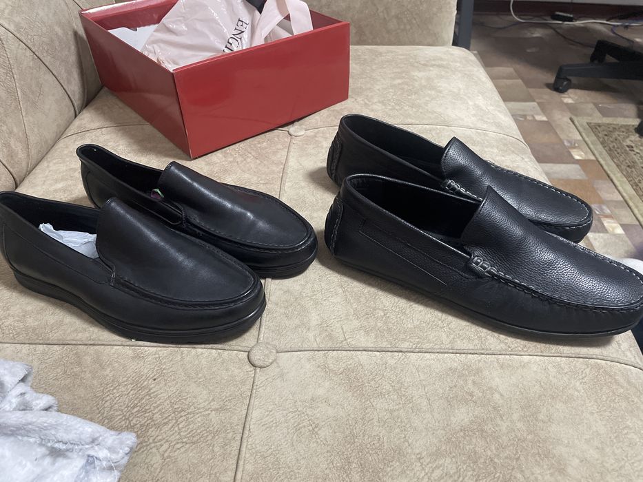 Продам кожанные ботинки и туфли