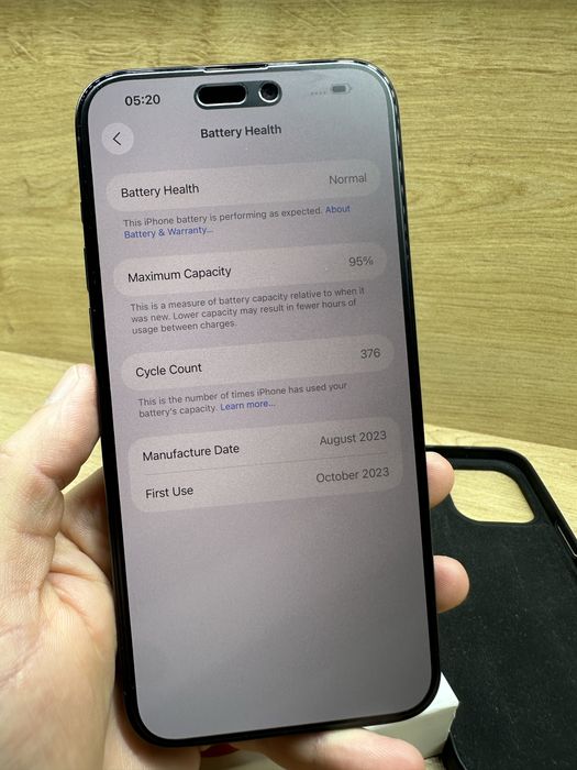 iPhone 15 PRO MAX 512Gb Blue titanium 95% battery life