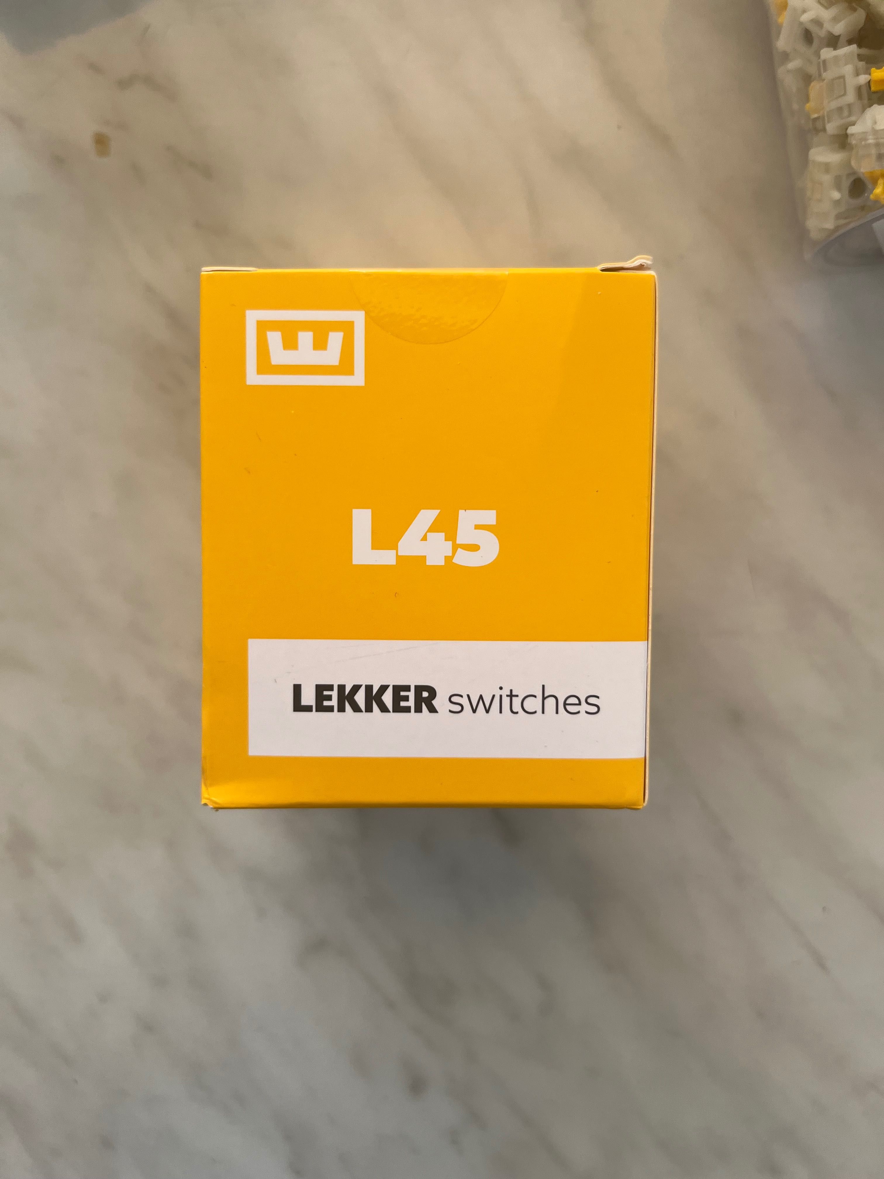 70x L45 Lekker Switches -Wooting