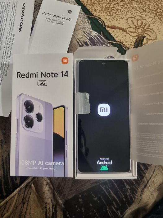 Чисто нов Redmi Note 14 8GB RRAM 128GB