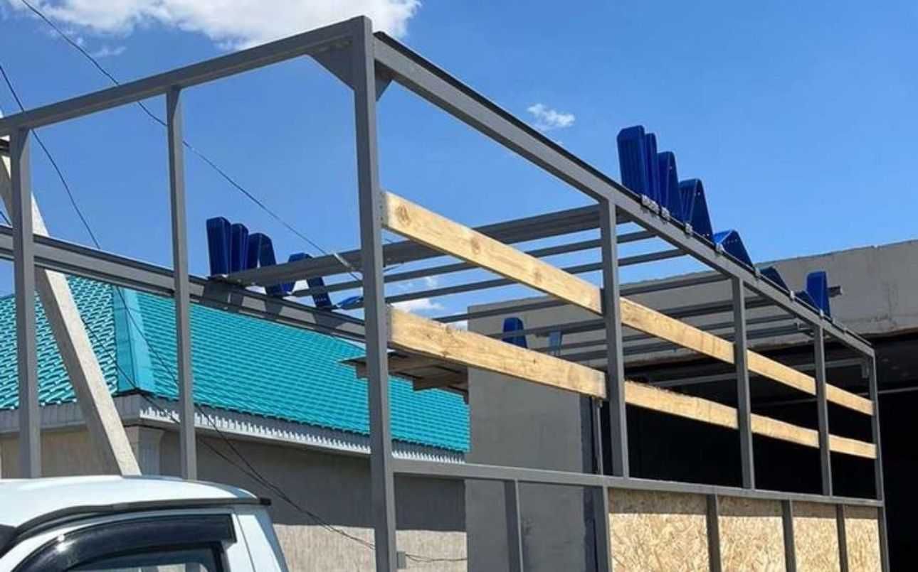 Сдвижная крыша для Газелей и прицепов