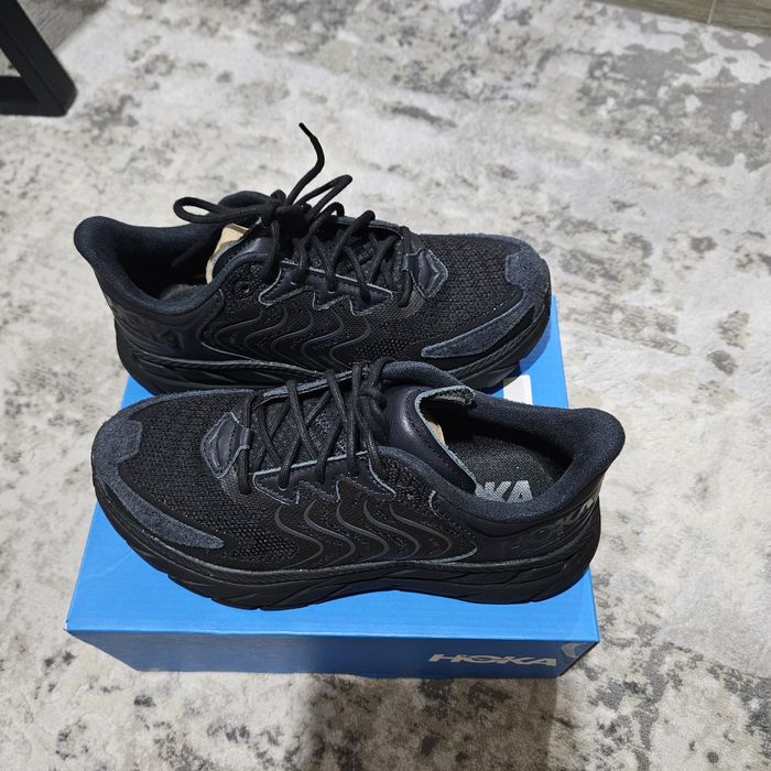 Pantofi sport, alergare dama Hoka U Clifton LS, Negru, 37 1/3