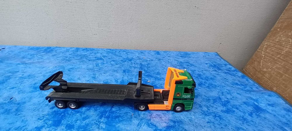 **Polizei Mercedes | macheta camion transportor | 28.5*7*8 cm