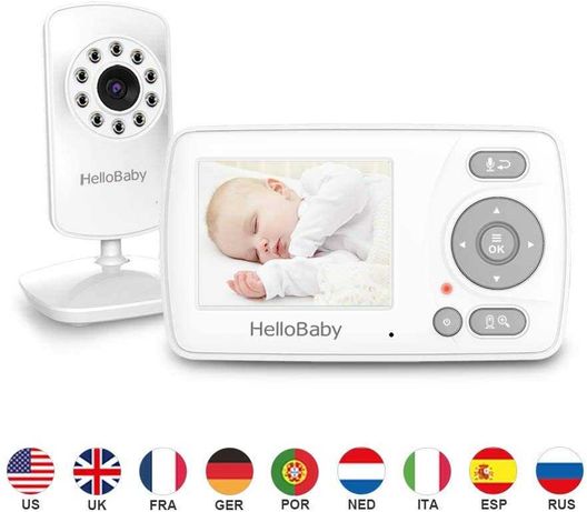 HelloBaby HB30 бебефон с камера и дисплей