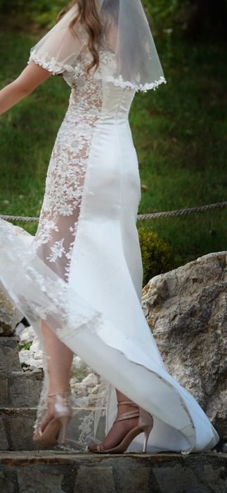 Rochie mireasa model unicat, marime XS/S