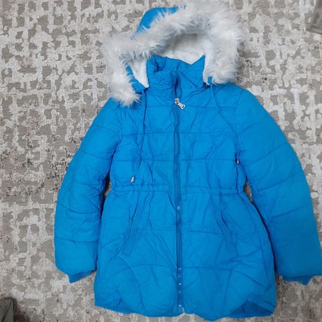 Куртка зимняя для девочки рост 134 см