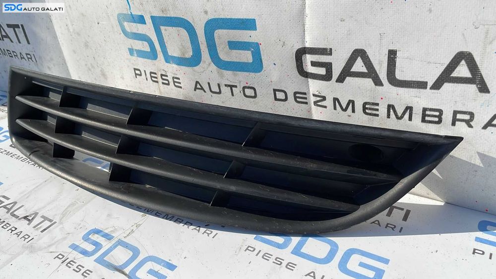 Grila Stanga Bara Spoiler Fata Volkswagen Passat B6 2005 - 2010 Cod 3C0853665 [2212]