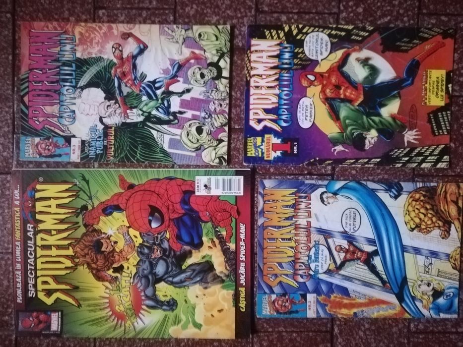 reviste Spiderman, Batman (Marvel)