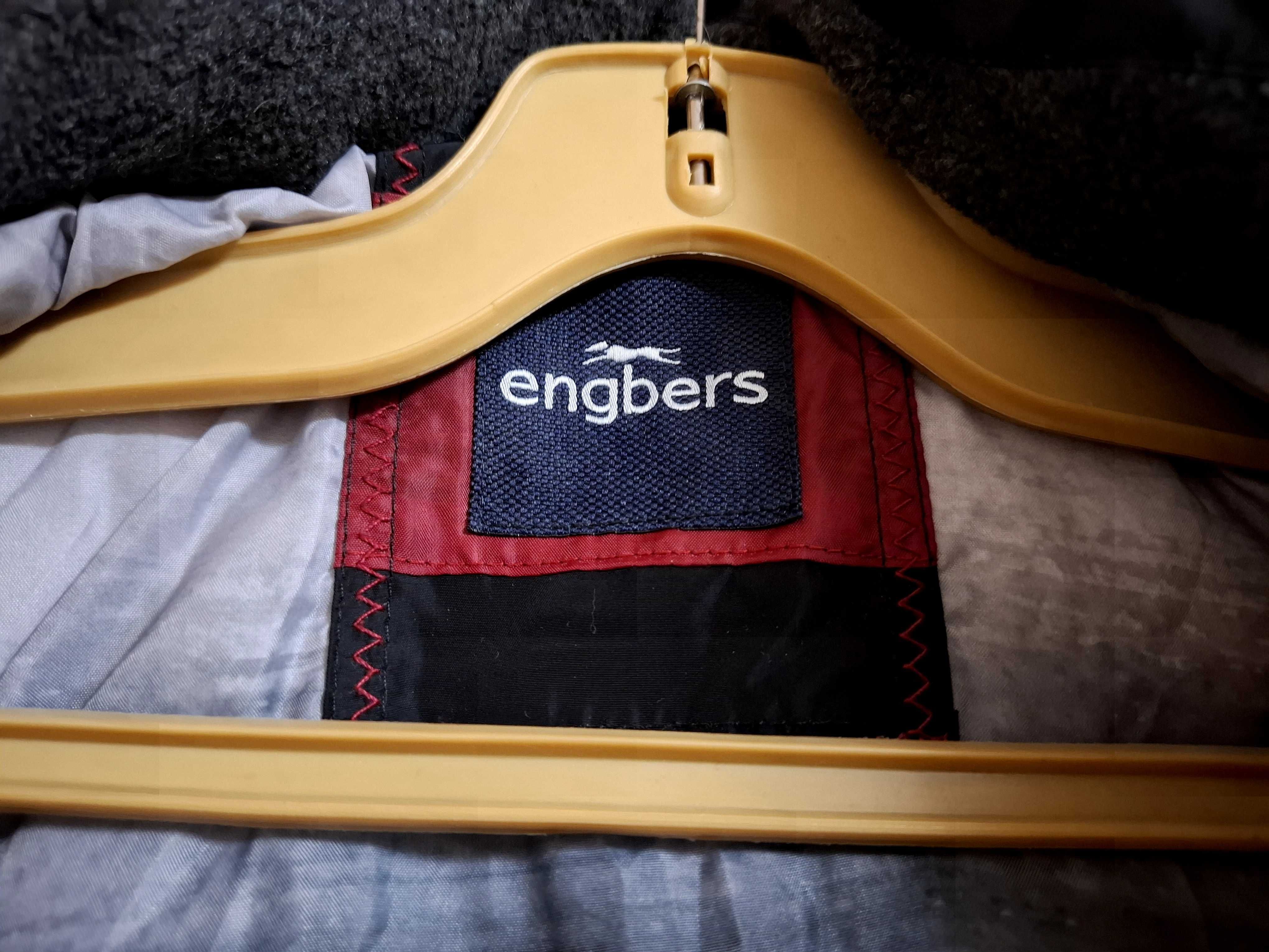 Мъжко черно зимно яке Engbers