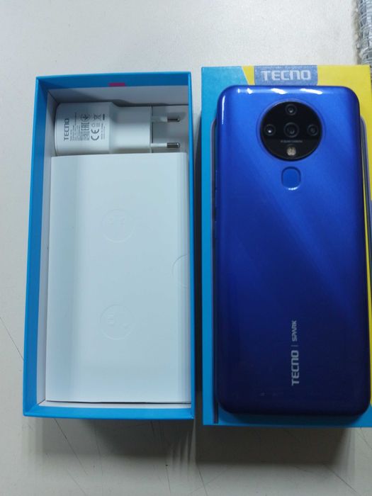 Смартфон Tecno Spark 6 (KE7) 4/64GB