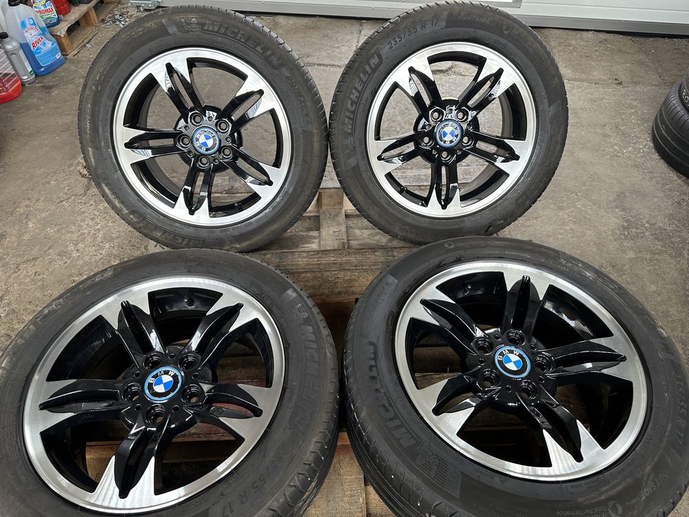 Jante originale BMW X3 style 112i cu anvelope vara Michelin 235/55 17